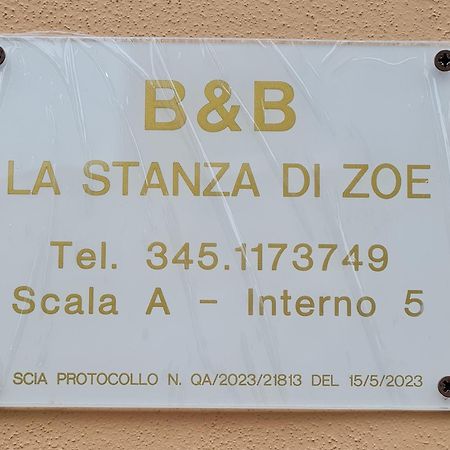 B&B La Stanza Di Zoe Roma Exterior foto